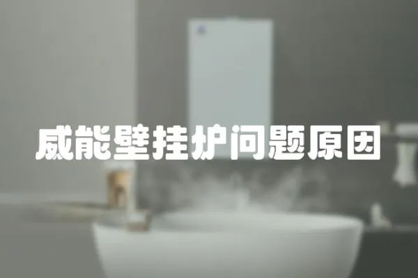 威能壁掛爐問(wèn)題原因