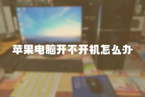 蘋果電腦開不開機怎么辦