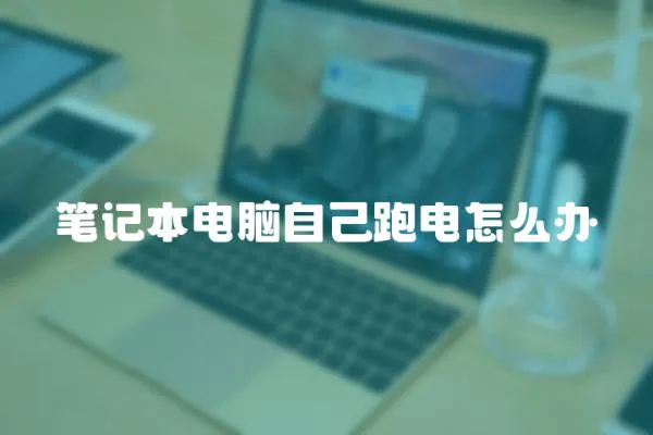 筆記本電腦自己跑電怎么辦