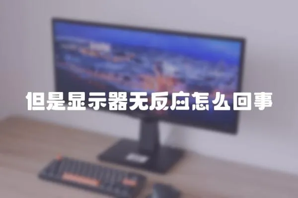 但是顯示器無反應怎么回事