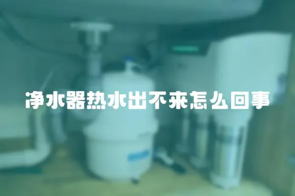 凈水器熱水出不來怎么回事