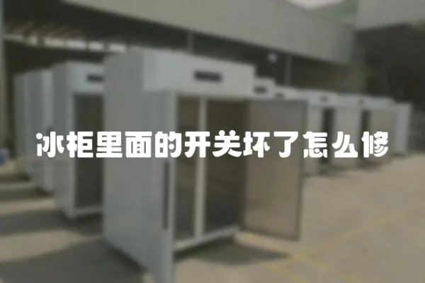冰柜里面的開關(guān)壞了怎么修