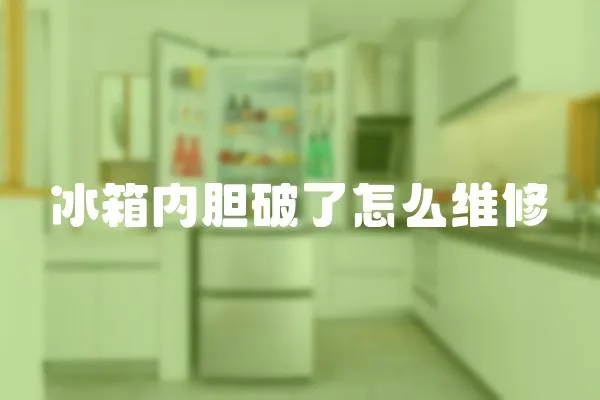 冰箱內(nèi)膽破了怎么維修