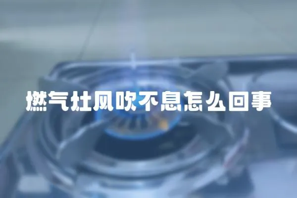 燃氣灶風吹不息怎么回事