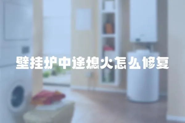 壁掛爐中途熄火怎么修復(fù)