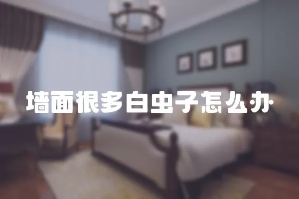 墻面很多白蟲(chóng)子怎么辦