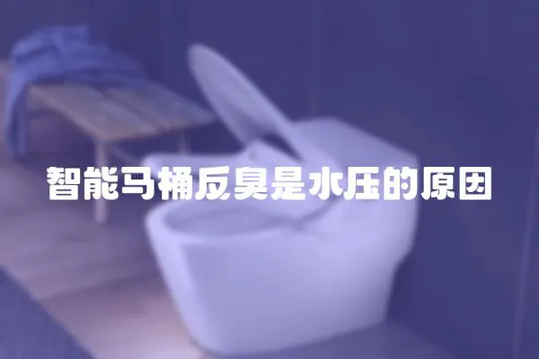 智能馬桶反臭是水壓的原因