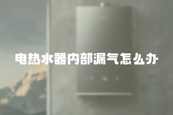 電熱水器內部漏氣怎么辦