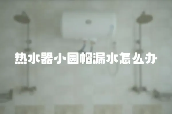 熱水器小圓帽漏水怎么辦