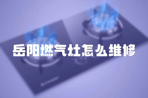 岳陽燃?xì)庠钤趺淳S修