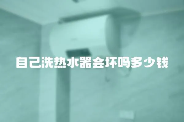 自己洗熱水器會壞嗎多少錢