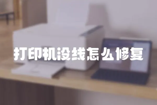打印機沒線怎么修復