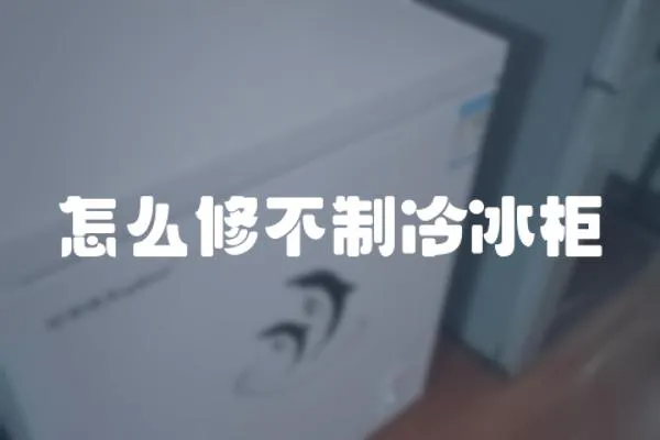 怎么修不制冷冰柜