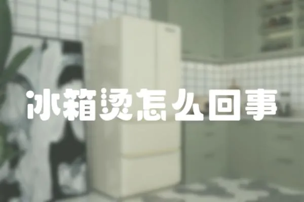 冰箱燙怎么回事