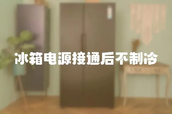 冰箱電源接通后不制冷
