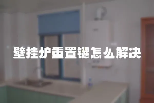 壁掛爐重置鍵怎么解決