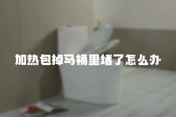 加熱包掉馬桶里堵了怎么辦