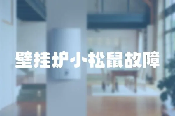 壁掛爐小松鼠故障