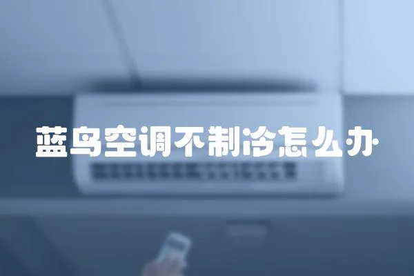 藍(lán)鳥空調(diào)不制冷怎么辦
