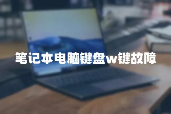筆記本電腦鍵盤w鍵故障