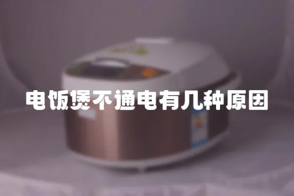 電飯煲不通電有幾種原因