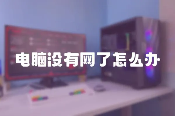 電腦沒有網了怎么辦