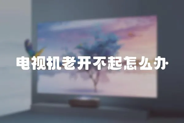 電視機(jī)老開不起怎么辦