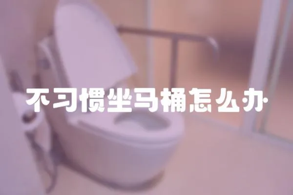 不習(xí)慣坐馬桶怎么辦