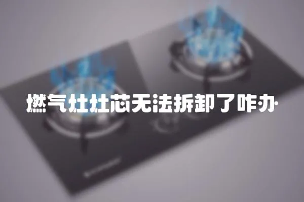 燃氣灶灶芯無法拆卸了咋辦