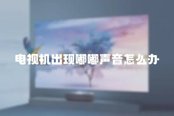 電視機出現(xiàn)嘟嘟聲音怎么辦