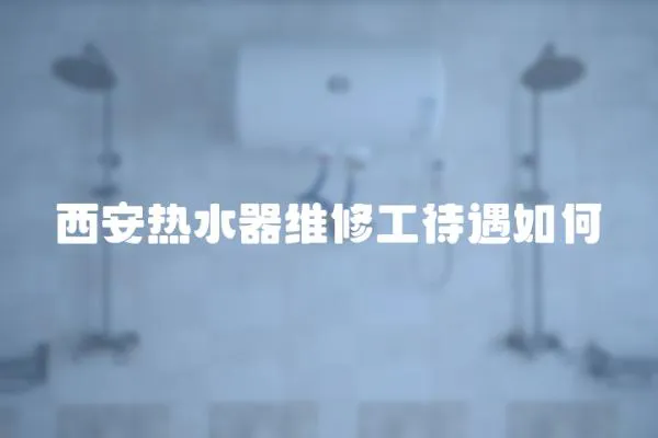 西安熱水器維修工待遇如何