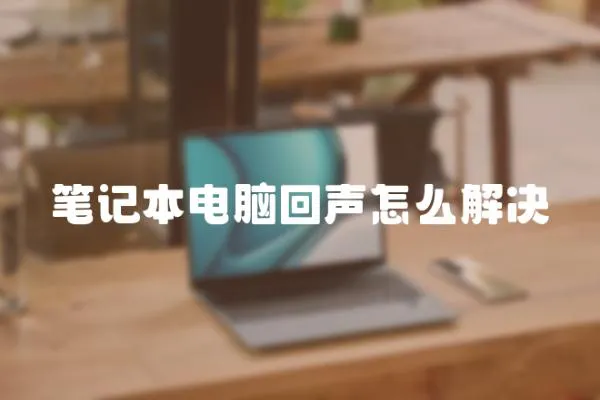 筆記本電腦回聲怎么解決