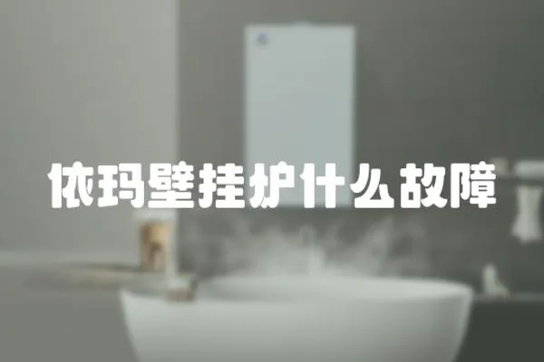 依瑪壁掛爐什么故障