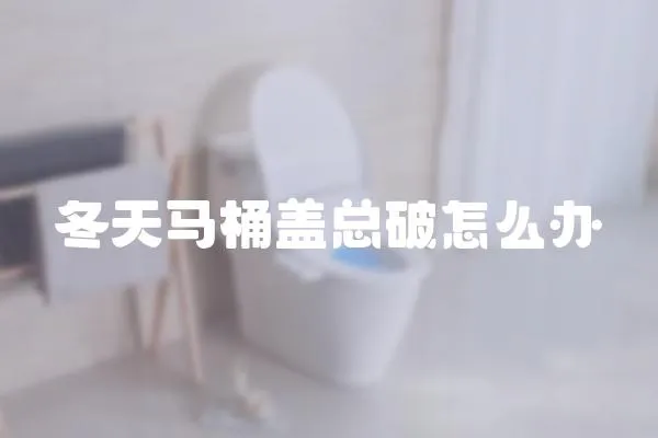 冬天馬桶蓋總破怎么辦