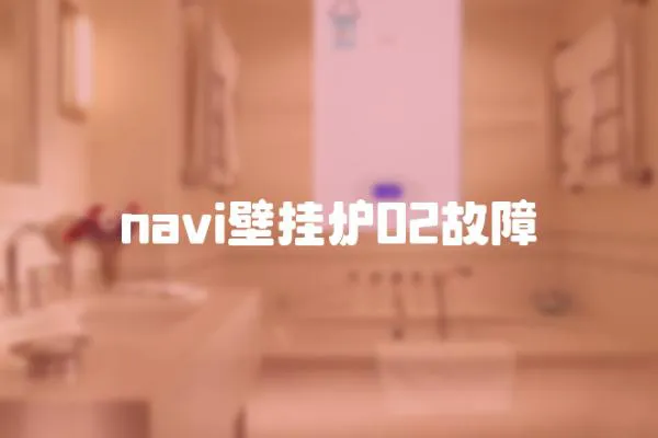 navi壁挂炉02故障