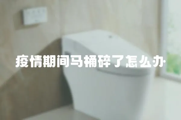 疫情期間馬桶碎了怎么辦