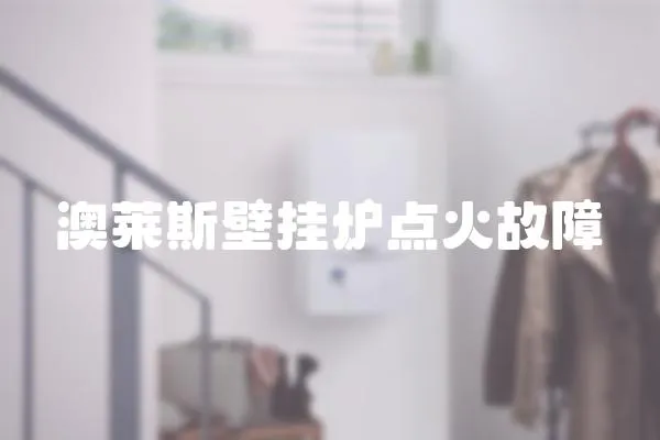 澳萊斯壁掛爐點火故障