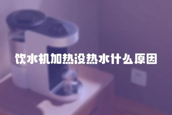 飲水機加熱沒熱水什么原因