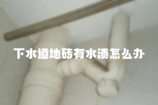 下水道地磚有水漬怎么辦