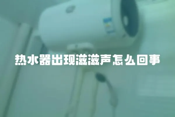 熱水器出現滋滋聲怎么回事