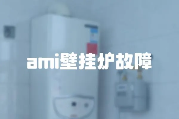 ami壁掛爐故障