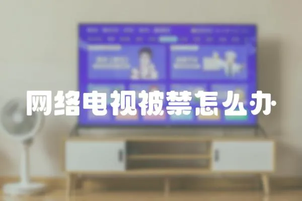 網絡電視被禁怎么辦