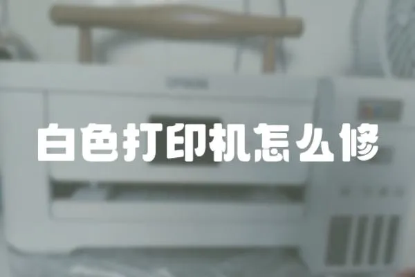 白色打印機怎么修