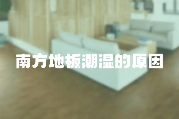 南方地板潮濕的原因