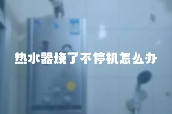 熱水器燒了不停機怎么辦