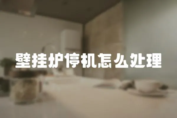 壁掛爐停機(jī)怎么處理