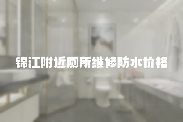 錦江附近廁所維修防水價格