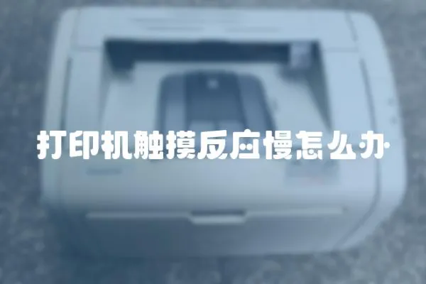 打印機(jī)觸摸反應(yīng)慢怎么辦