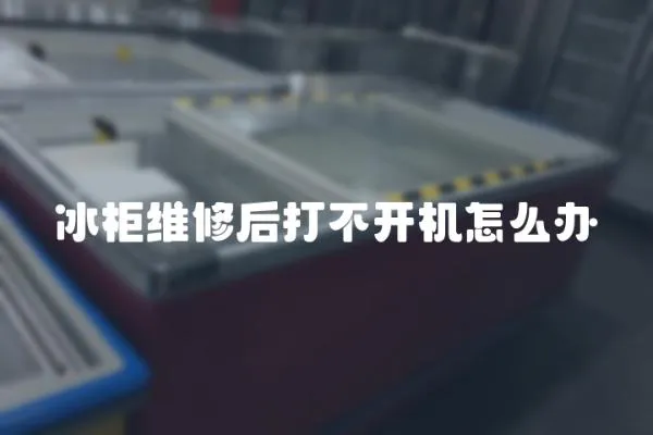 冰柜維修后打不開(kāi)機(jī)怎么辦