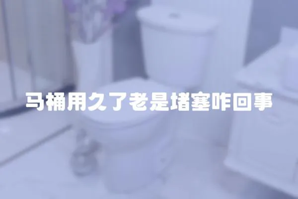 馬桶用久了老是堵塞咋回事